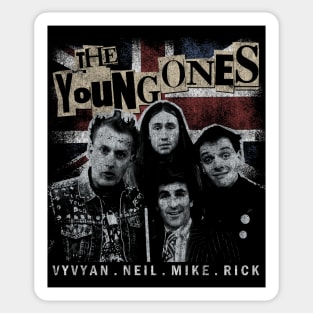 The Young Ones, Vyvyan bastard, comedy Sticker